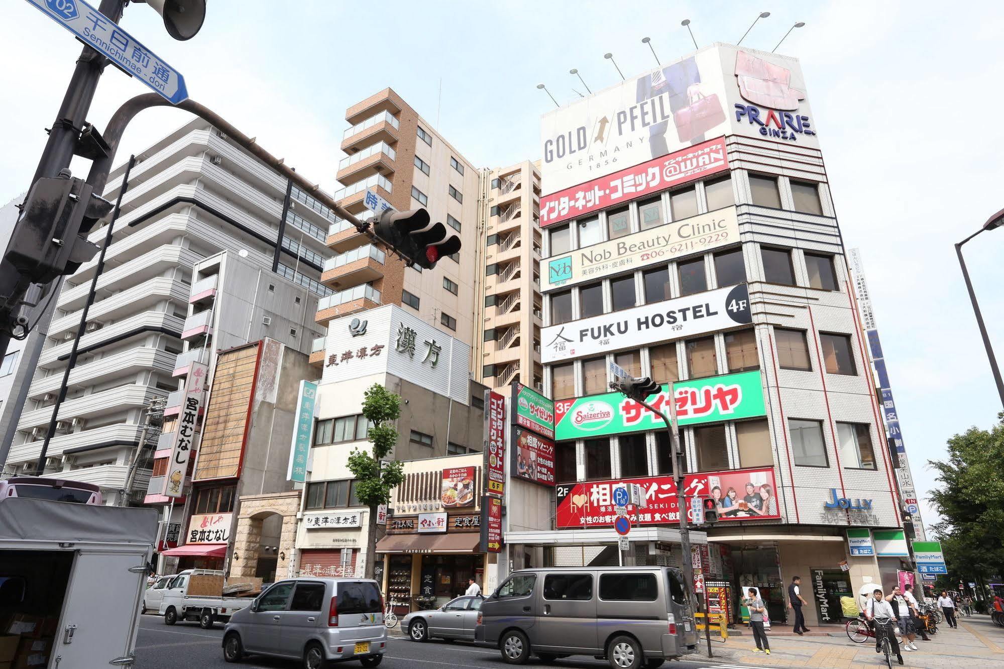 Fuku Hostel Nagomi Namba Osaka Buitenkant foto